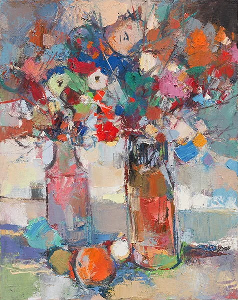 128. Цветни бутилки