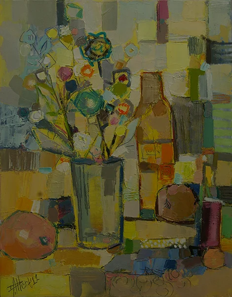 108. Цветя с ябълки