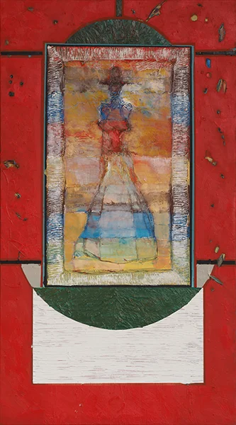 Дама в цветове