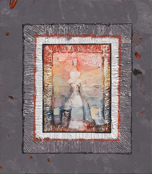 Дама в лилаво 1