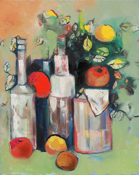 Натюрморт с лимони