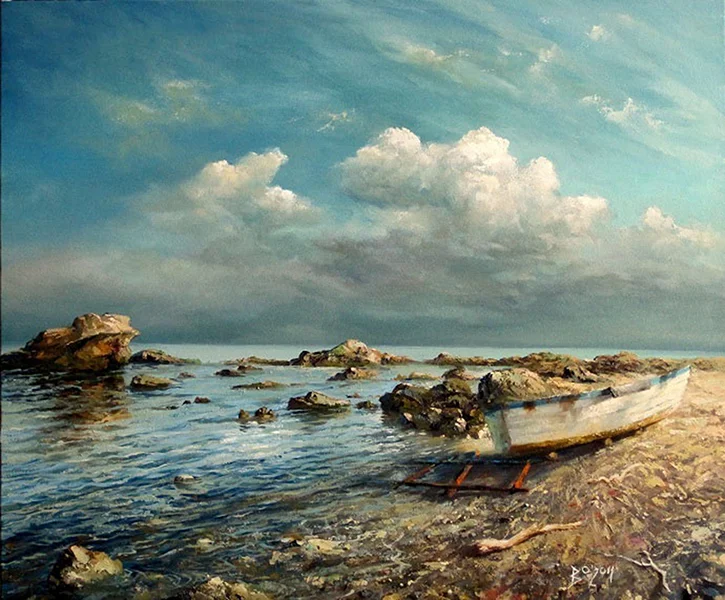 155. The lonely boat