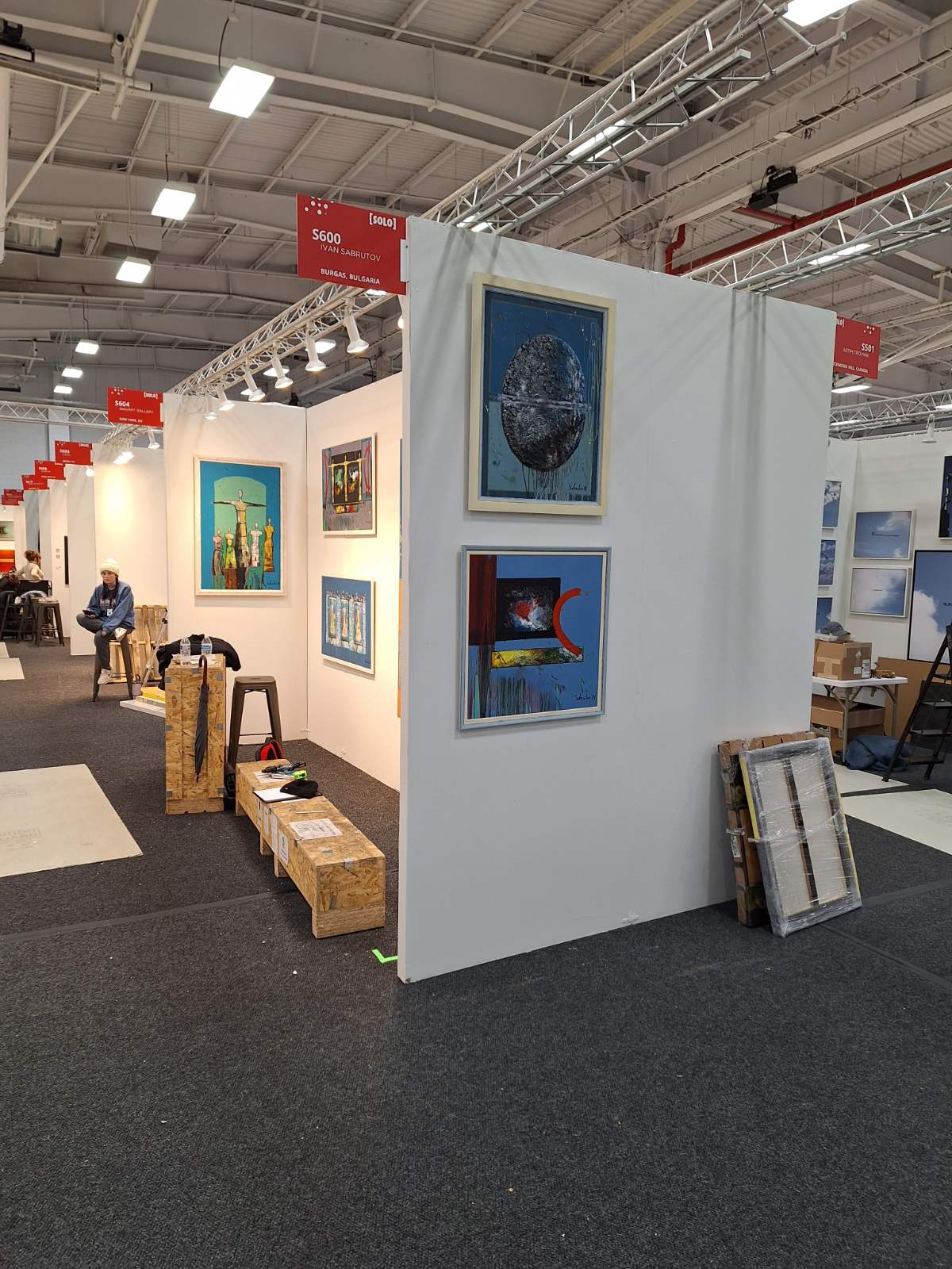 Иван Сабрутов - арт експедиция в Ню-Йорк зала