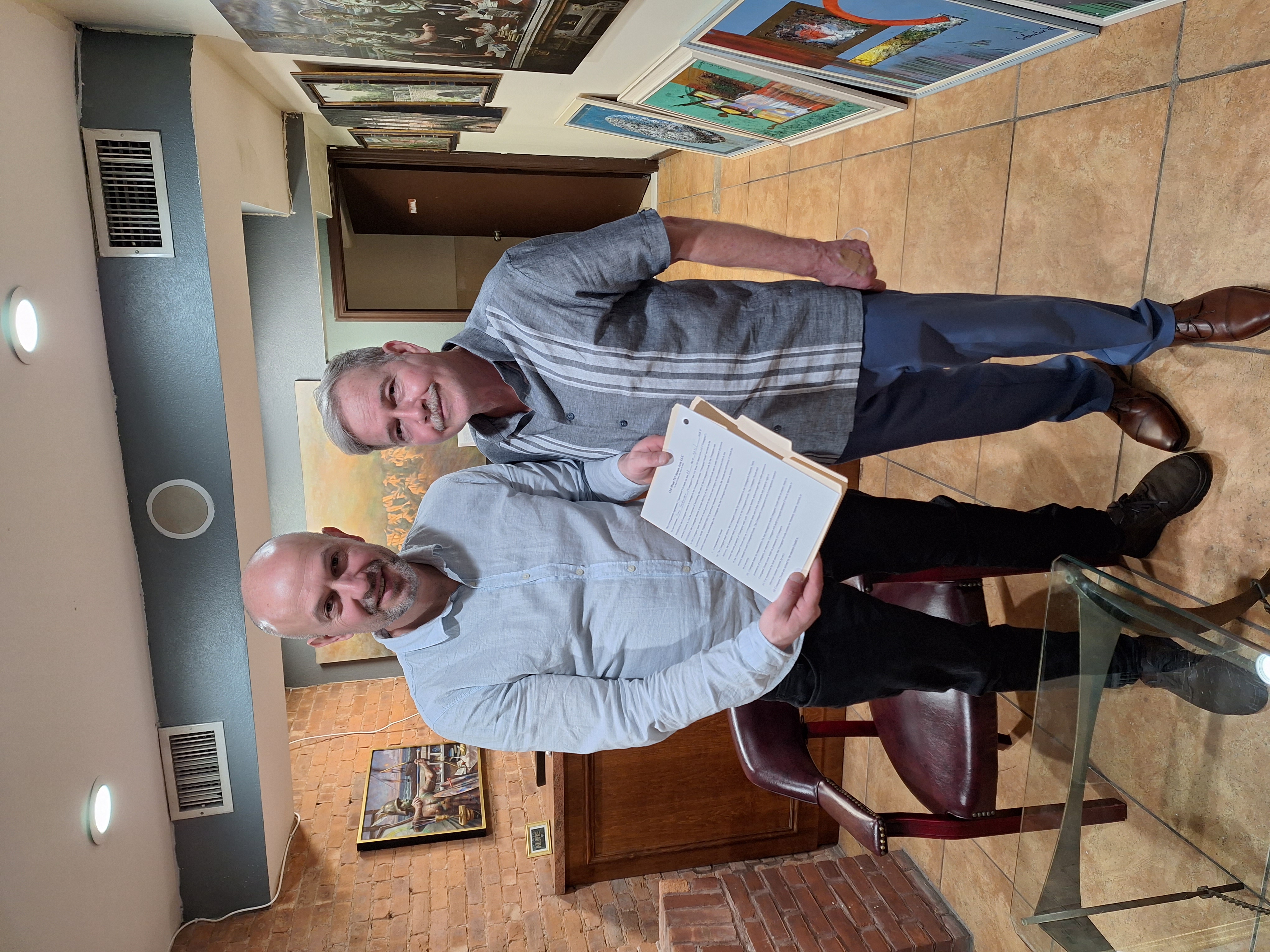 Иван Сабрутов - самостоятелна арт експедиция в Ню-Йорк работа снимка с фен